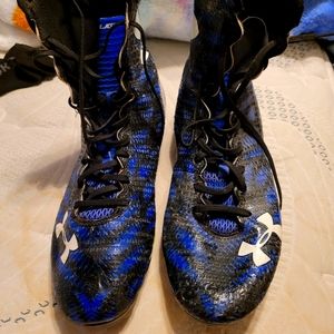 Football cleats, under Armour, size 11